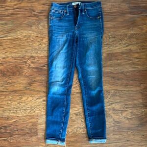 Madewell skinny jeans